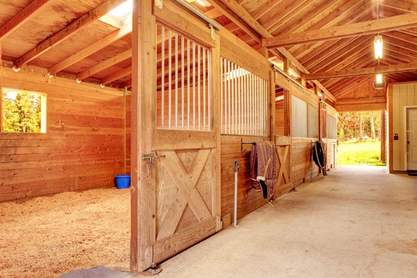 Beautiful clean stable barn