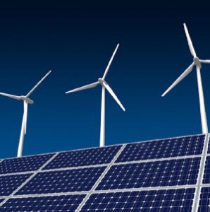 Wind Turbines 3 with Solar