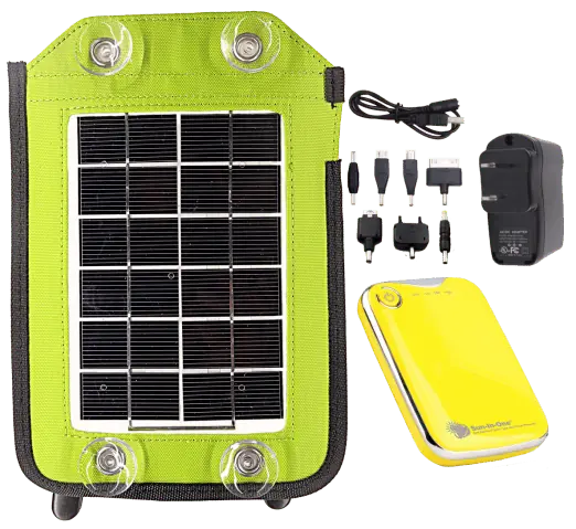 2.5 Watt Portable Solar Charger and Power Pack