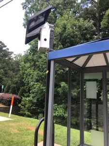 SunInOne's solar bus shelter N Harrison at Dynasty