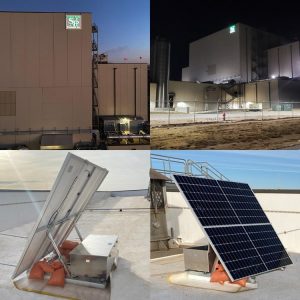 Ballasted Roof Mount Sign Lighting