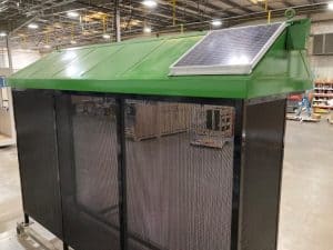 Solar Bus Shelter UL Listed Kit