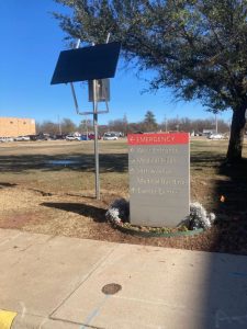 hospital solar sign