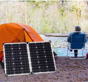 Portable Folding Solar Panel in Layer