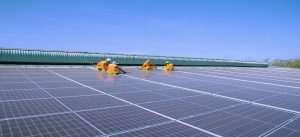 Solar power installation