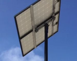 2 solar panel pole mount