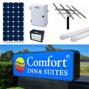Solar Sign Lighting Kits