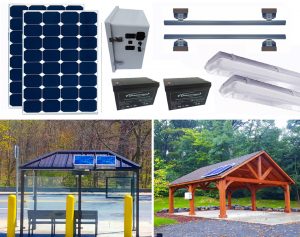 Solar Powered sign lighting