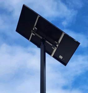Single Panel top of pole