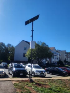 solar street light day