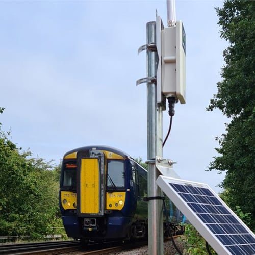 Solar Railway Signal